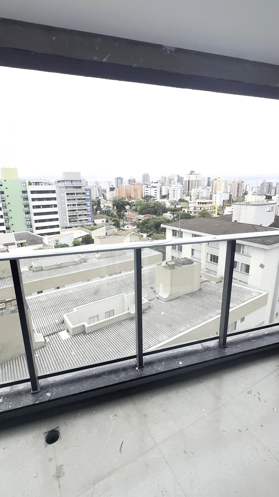 Sacada com vista do Ahú