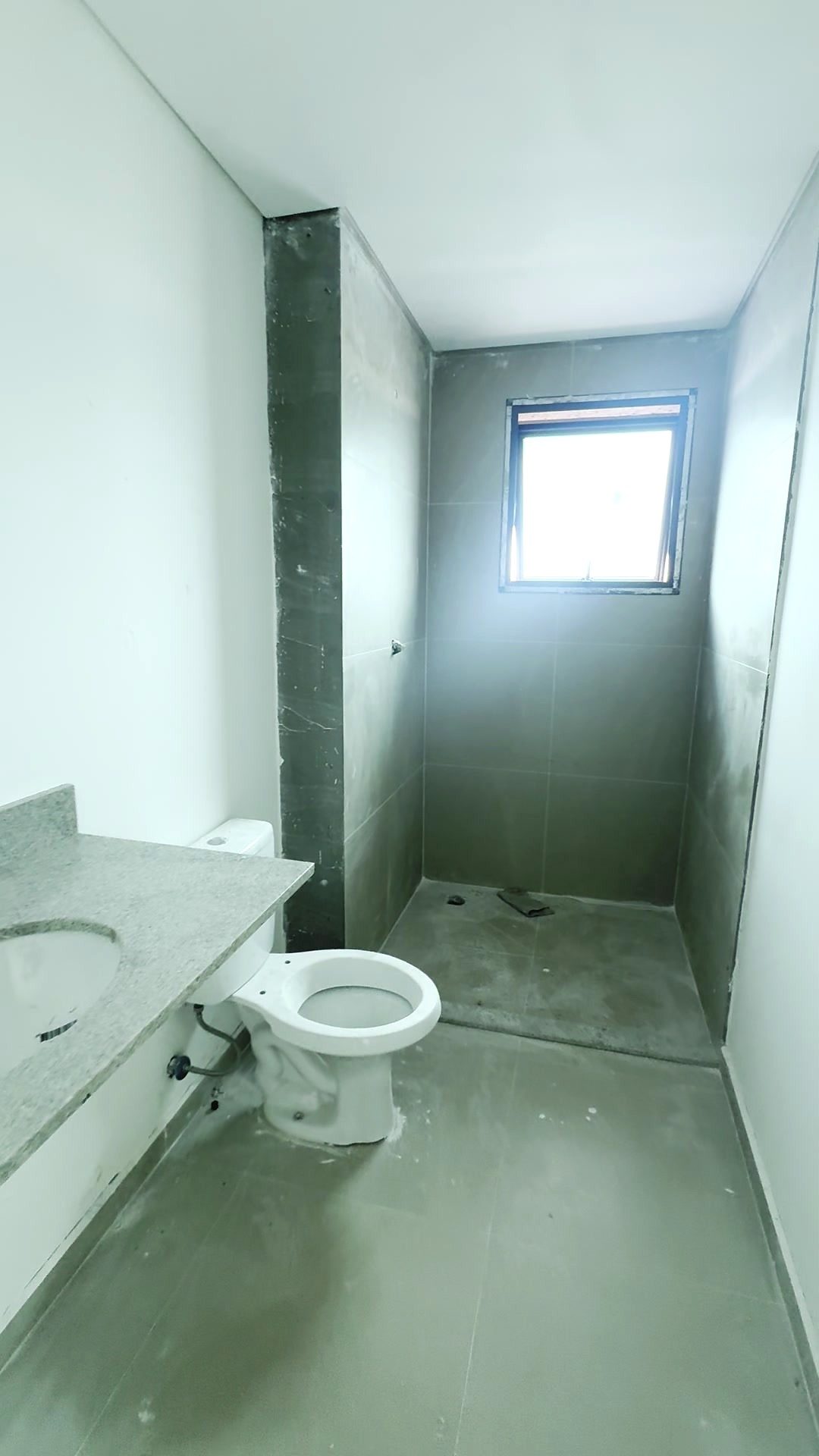 Banheiro em obra